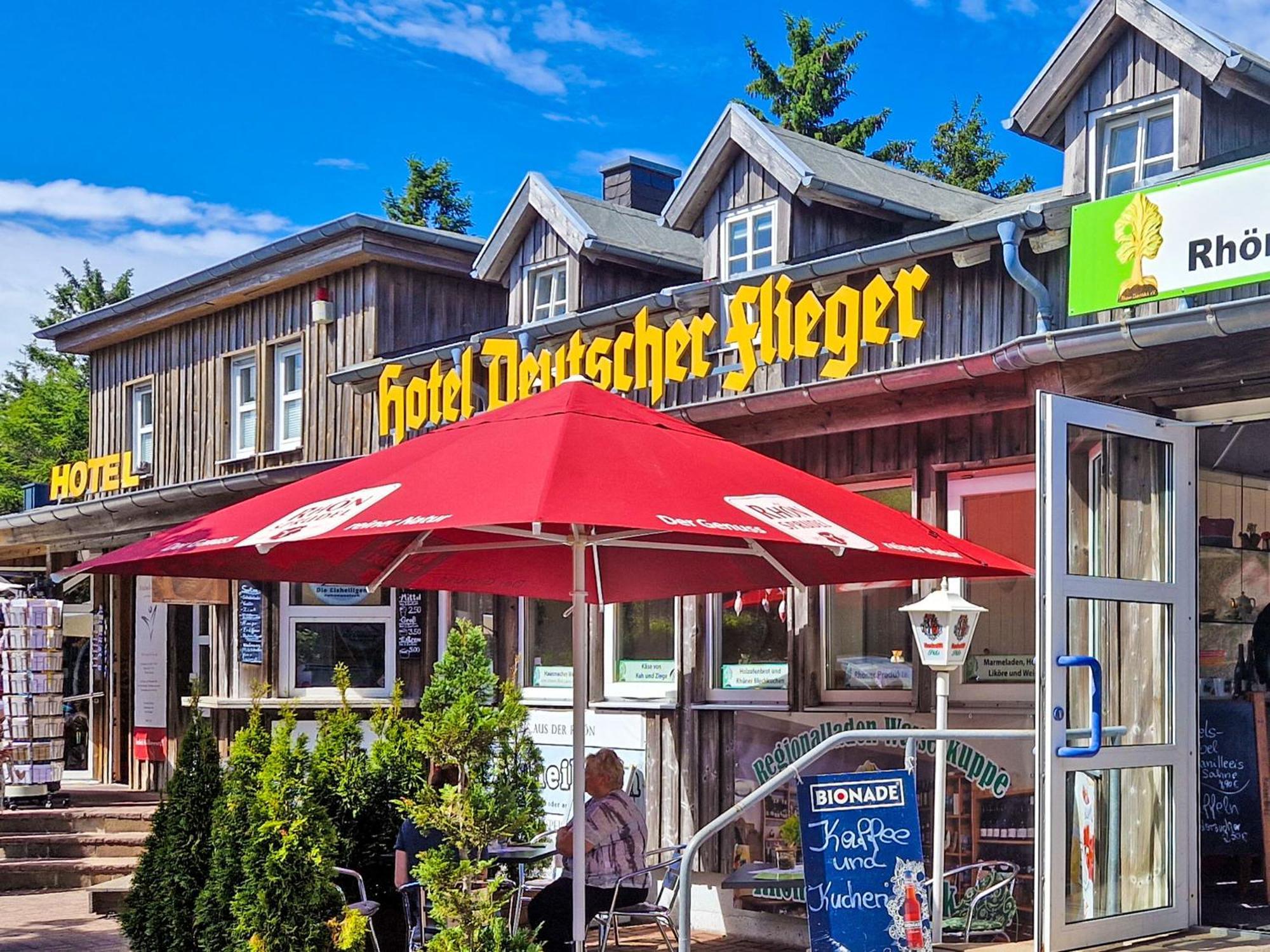 Berghotel Deutscher Flieger Wasserkuppe Gersfeld Exterior foto