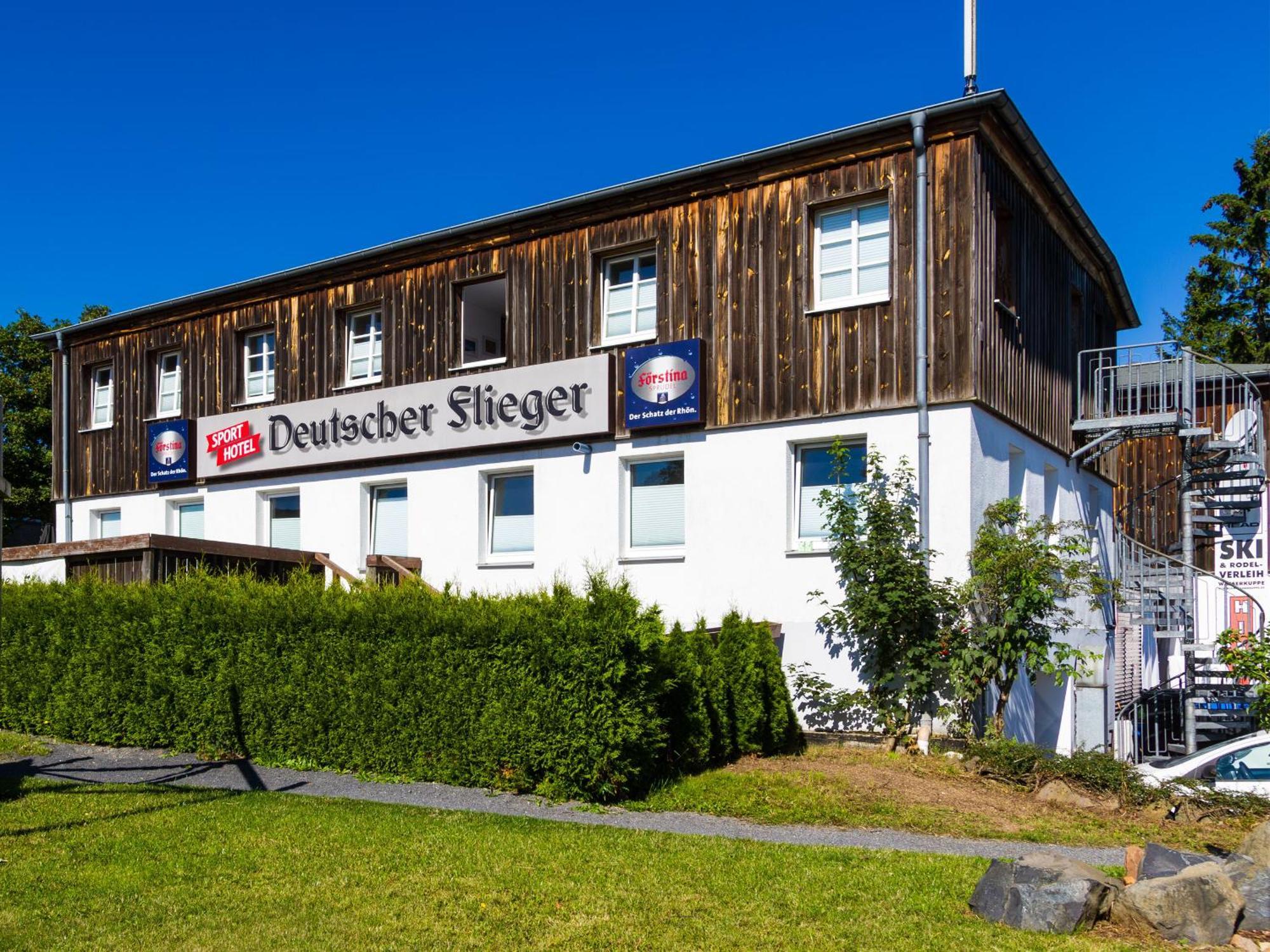 Berghotel Deutscher Flieger Wasserkuppe Gersfeld Exterior foto